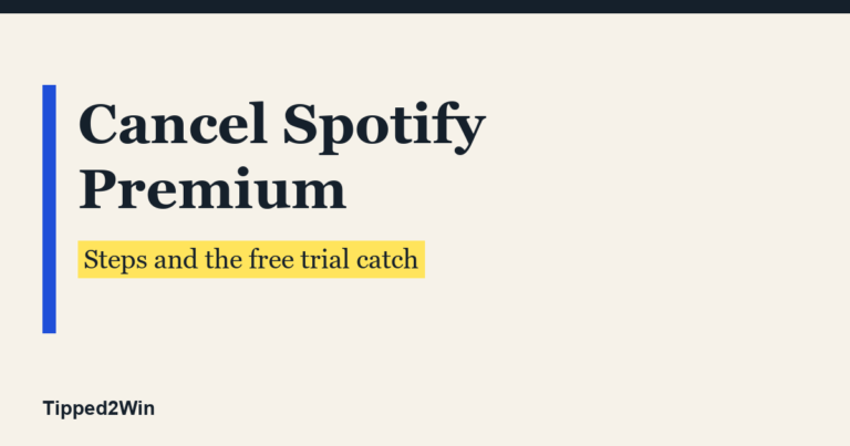 How to Cancel Spotify Premium UK: Steps and the Free Trial Catch
